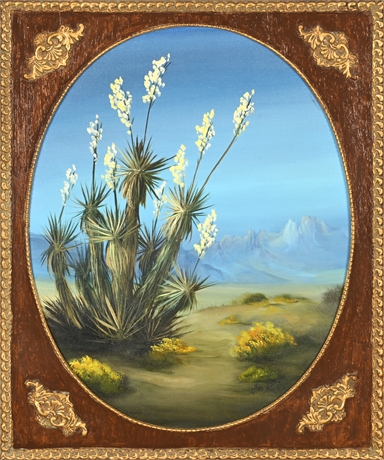 Norma Jones Las Cruces Landscape - Original Oil on Canvas