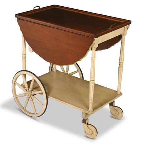 Antique Tea Trolley by Paalman Furniture