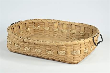 Hand Woven Serving Basket