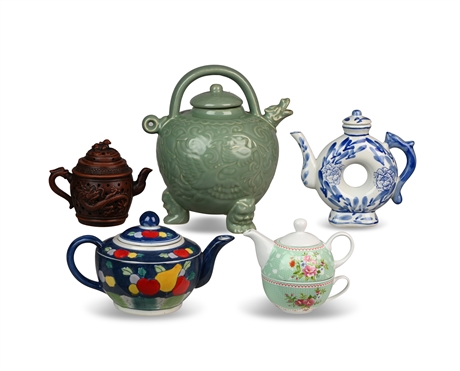 Asian Themed Teapots