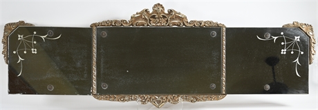 Antique Gilt Plaster Mirror