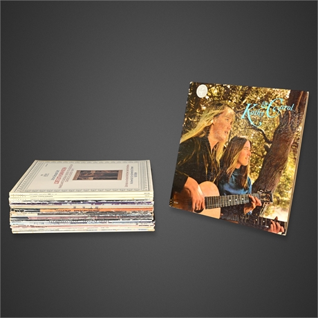 Kathy & Carol + Folk/Jazz LP Lot – 22 Albums