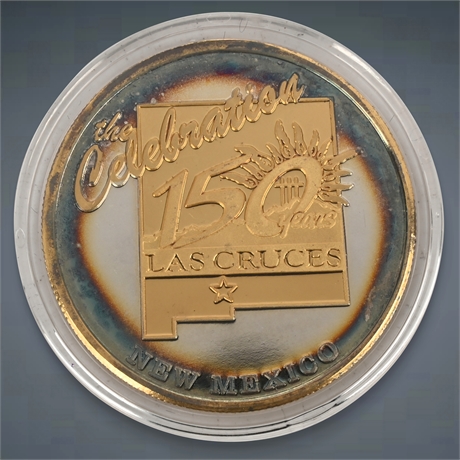 1849–1999 Las Cruces, New Mexico 150th Anniversary Silver and Gold Commemorative