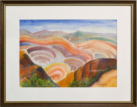 "Canyon Spirals" by Lois Smith