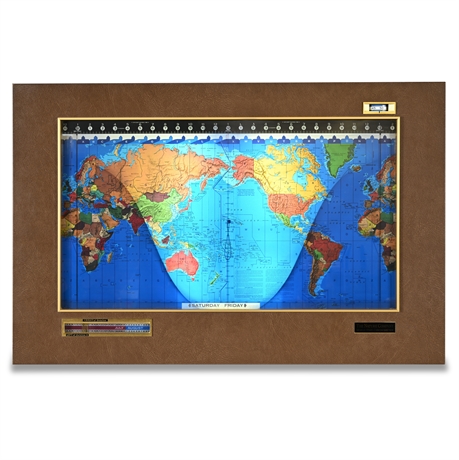 Geochron Kilburg World Time Clock — Nature Company