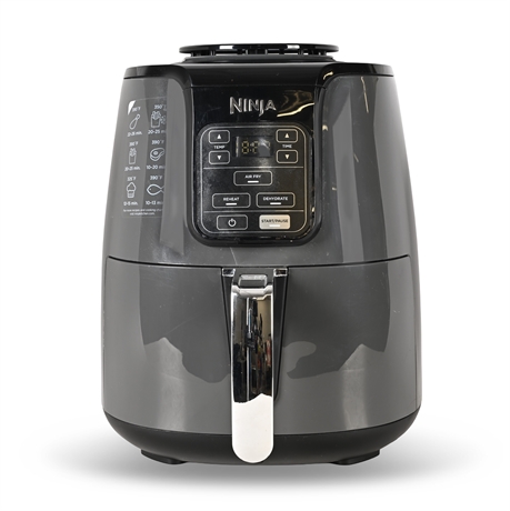 Ninja AF100WM 4-Quart Air Fryer – 1550W Digital Control, Black