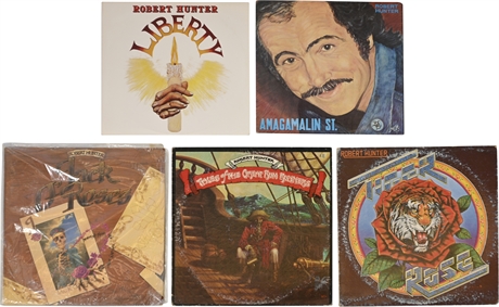 Robert Hunter - 5 Albums ( 1974-1987)