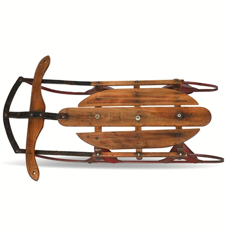 Antique Speedway Sled