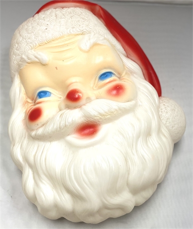 Santa Face Blow Mold
