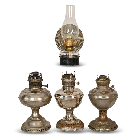 Vintage Oil Lamp Collection