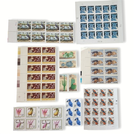 Uncut Stamp Collection