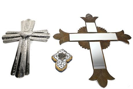 Punched & Hammered Crosses