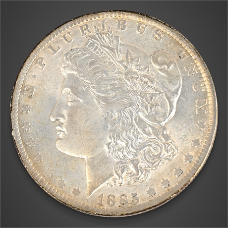 1885-O Morgan Silver Dollar – New Orleans Mint – .900 Silver