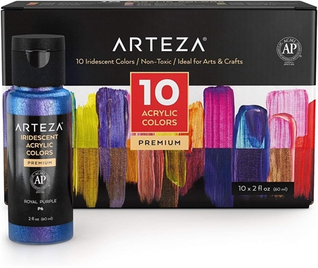 Arteza 10 Acrylic Colors