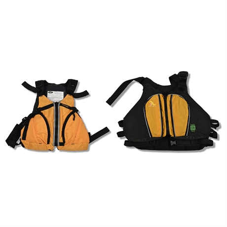 Astral & Stohlquist Type III PFD Life Jackets Lot of 2 XL