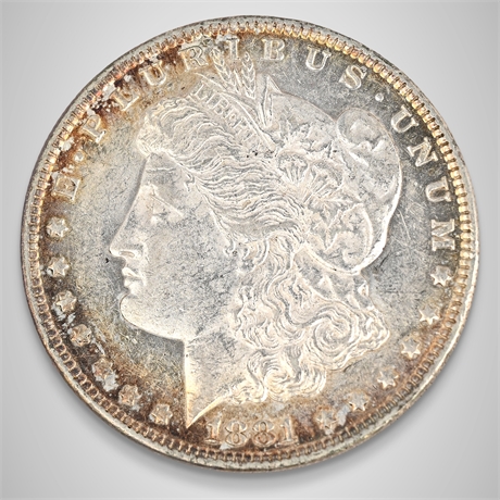 1881-O Morgan Silver Dollar – New Orleans Mint – .900 Silver