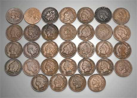 1878 - 1907 Indian Head Cents