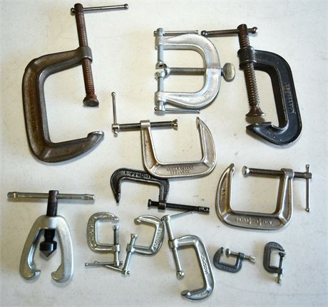 Set of 12 Clamps