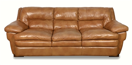 Leather Sofa by Superb Creations