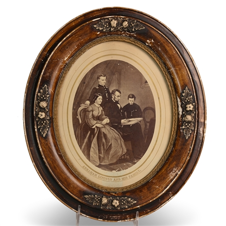 Abraham Lincoln Family Portrait, 1860's - 1870's