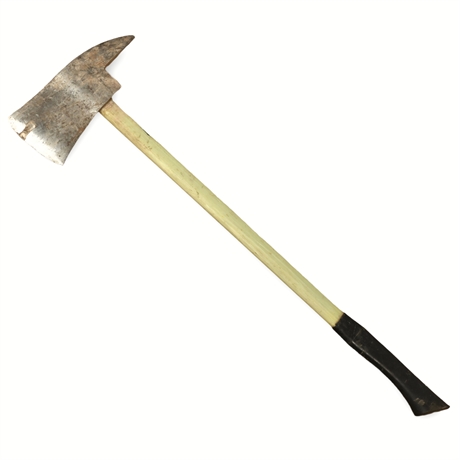 Vintage Mann Firefighter's Axe with Fiberglass Shaft