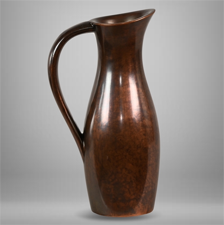 Nambe Heritage Pebble Curve Pitcher by Steve Cozzolino