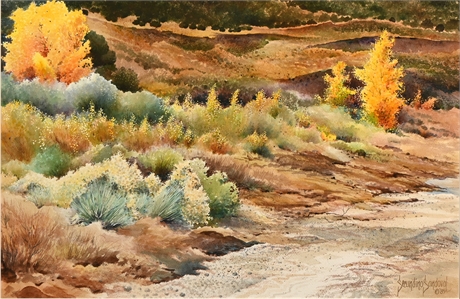 Secundino Sandoval New Mexico Landscape