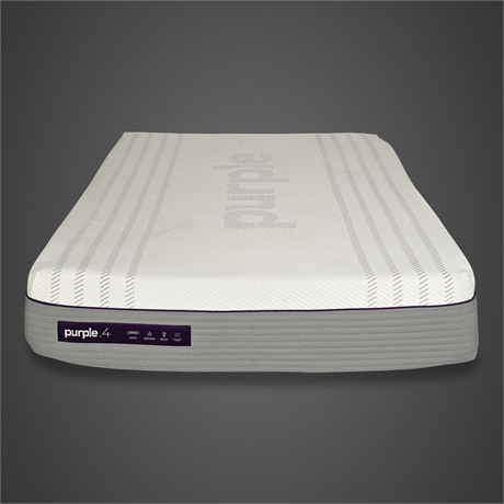 Purple 4 Queen Hybrid Mattress 13" GelFlex Grid Cooling Support