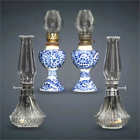 Vintage Oil Lamps