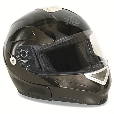 Harley-Davidson Modular Flip Full Face Helmet Ghost Flame