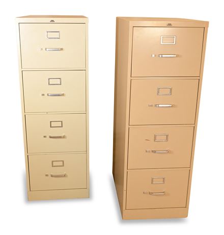 Pair of Quality File Cabinets