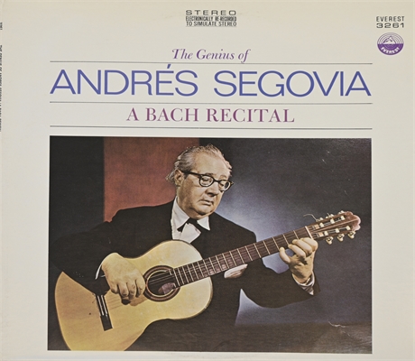 Andres Segovia - A Bach Recital