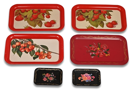 Vintage Tray Set