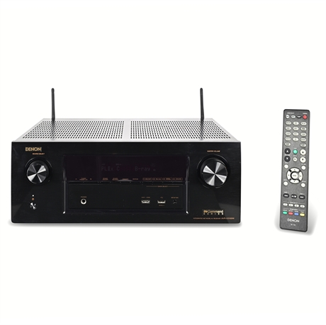 Denon AVR-X3100W 7.2ch Network AV Receiver w/ RC-1192 Remote & Power Cord