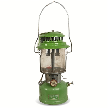 Roddy WF2200 Green Double Mantle Lantern with Pyrex Globe