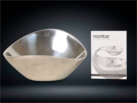 Nambe' Butterfly Bowl