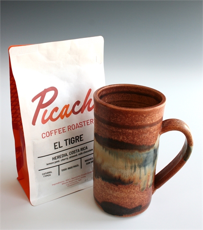 Go Big: Oversized Stoneware Mug with Picacho Roast