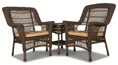 Outdoor PVC Wicker Patio Set