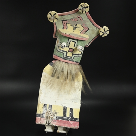 Antique Hopi Kachina with Tableta