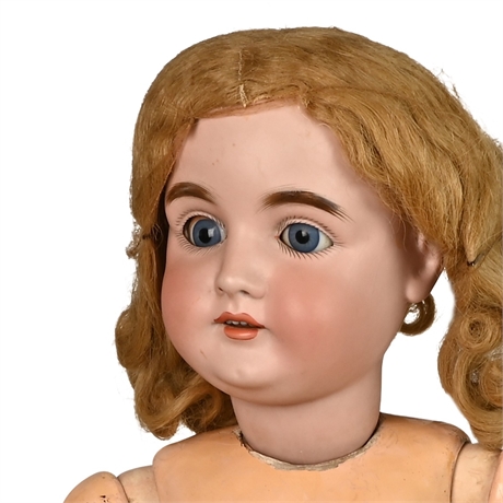 Antique Kestner Doll 164 With Excelsior Stamped Body