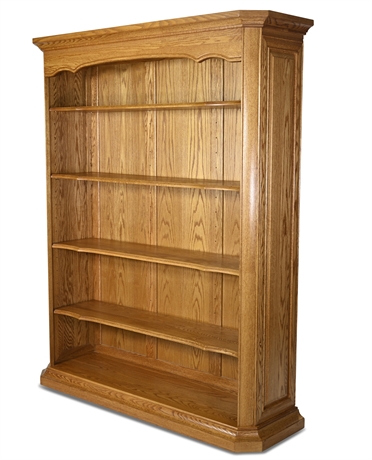 Stuart Roth Solid Oak Bookcase