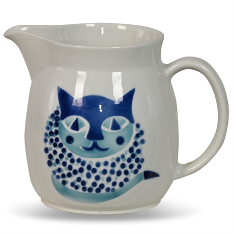 Arabi Blue Cat Pitcher