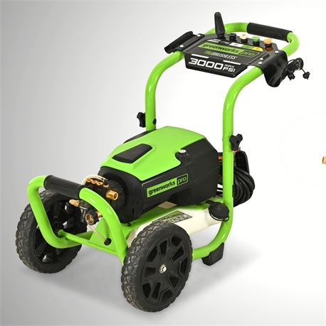 Greenworks Pro 3000 PSI Electric Pressure Washer – TRU Brushless