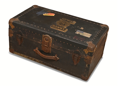 Locked Steamer Trunk