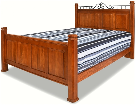 Keller 'Chestnut Creek' Solid Oak Queen Bed