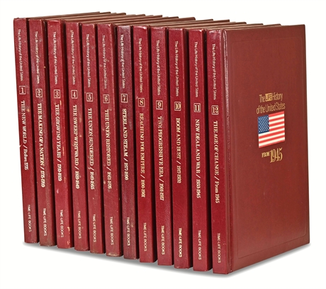 "The Life History of the United States" 12 Book Series by Life-Time Books