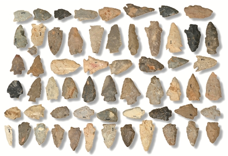 Benton Broad Stem Arrowheads