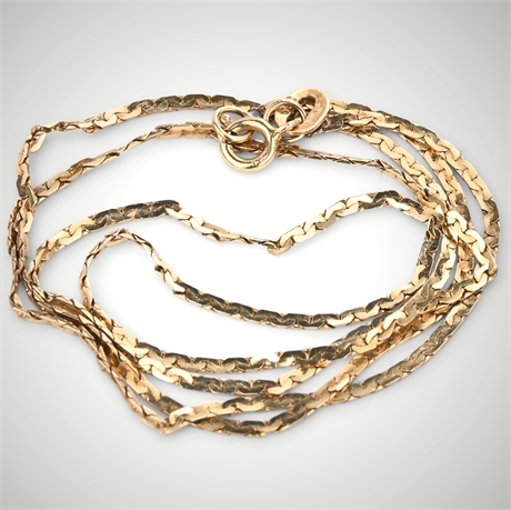 Wear or Repair! 14K Chain Scrap