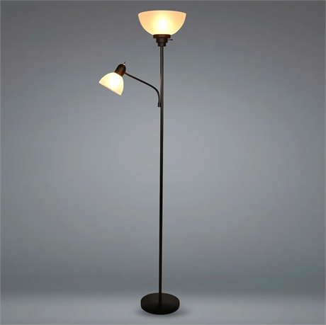 71" Contemporary Torchiere Floor Lamp