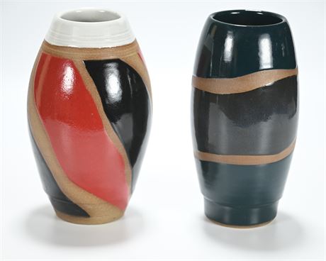 Artisan Stoneware Vases